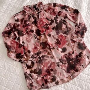 Vera Wang Floral Blouse